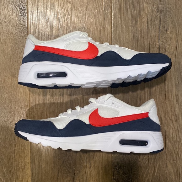 Nike || Air Max SC Sneakers - White University Red - Picture 7 of 15